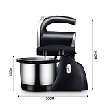 Стаціонарний міксер - тістоміс RAF R.6662, Міксер з чашею, Тістомішалка, фото 3