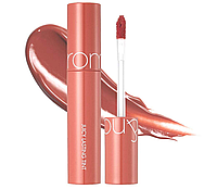 Глянцевый тинт для губ корейский в нюдовом оттенке Rom&nd Juicy Lasting Tint No.10 Nudy Peanut, 5.5 мл