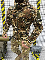 Мужская тактическая кофта толстовка ВСУ флис мультикам, Армейская флисовка одежда для военных