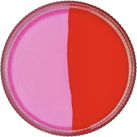 Аквагрим GrimMaster Bicolor пастель неон Рожевий & неон Рожевий 32 g, фото 2