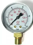 Редуктор (регулятор) тиску води ∅  1/2" з манометром ANGO, фото 3