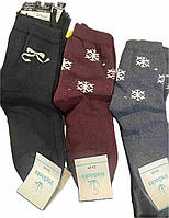 Жіночі теплі котонові шкарпетки носки махра 23-25