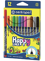 Набор лайнеров Centropen Happy Liners 0.3 мм 12 цветов