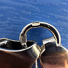 Масивний чоловічий ланцюжок 102 г бісмарк срібло чорнене 925 проби, фото 3