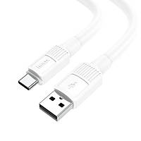 TU Кабель Hoco X84 USB to Type-C 1m white
