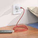 TU  TU Кабель Hoco X70 USB to MicroUSB 1m red, фото 3