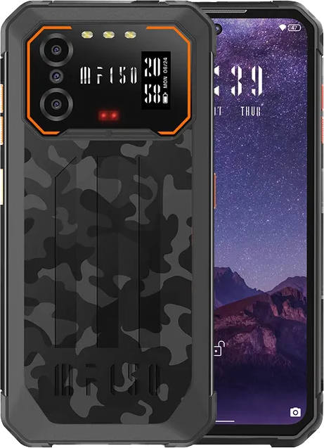 Смартфон OUKITEL IIIF150 B2 6/256GB Black, 10000 мАг, 48 МП, Night Vision, NFC, IP69K, Дисплей 6.5"