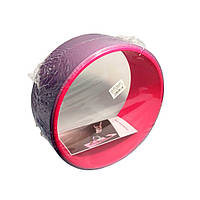 Колесо для йоги и пилатеса TPE+пластик 31х12 см Фиолетовый/Красный