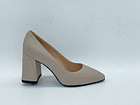 Шкіряні туфлі на підборах. Erisses. Маленькі (33, 34, 35) розміри.