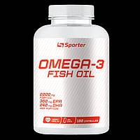 Sporter Omega 3 Fish oil 180 softgels, риб'ячий жир омега 3