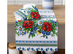 Рушник 33х75 традиційний Волошки ТМ ПЛАТКИ-ОПТ