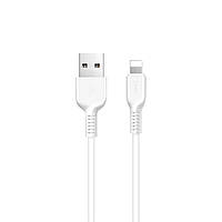 TU Кабель Hoco X20 USB to Lightning 1m white