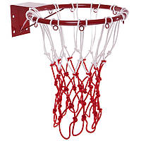 Сетка баскетбольная сетка для баскетбольного кольца SP-Sport Act 7552 2 сетки в комплекте White-Red