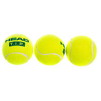 Мячи для большого тенниса Head Tip Green Action 578233 3 мяча в комплекте