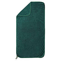 Cпортивное полотенце с чехлом Zelart 4Monster Terry Towel Fit EFT-100 размер 100х50см Green