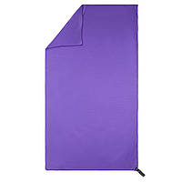 Cпортивное полотенце с чехлом Zelart 4Monster Sport Towel Fit EDT-135 размер 135х70см Purple