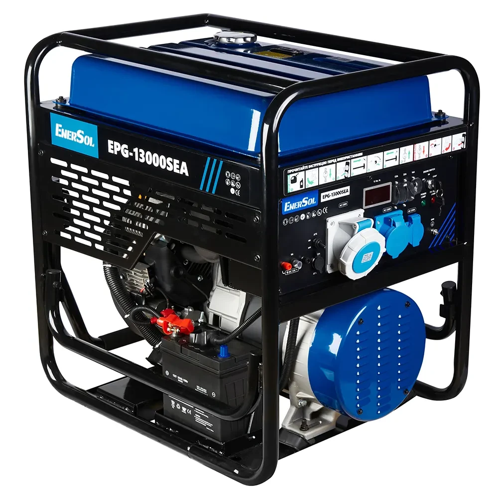 Генератор бензиновий EnerSol EPG-13000SEA, фото 1