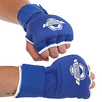 Перчатки-бинты внутренние для бокса и единобордств Zelart Hard Touch Heroe 8890 размер L Blue
