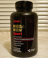 Витамины для мужчин жнс GNC Mega Men Sport 180 капл мегамен спорт оптимен optimen opti men