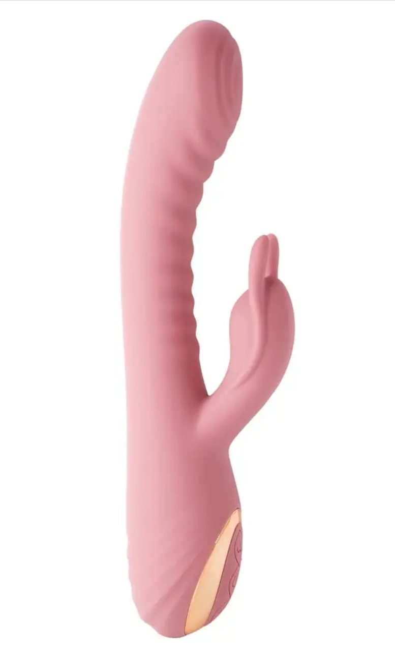 Вібратор з вібрацією та коливаннями Sweet Em Velvet Lure, 22,5х4,3 см.