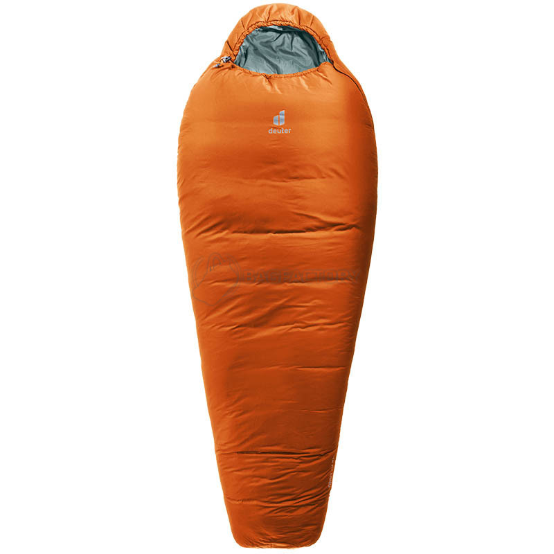 Спальний мішок Deuter Orbit -5° SL Mandarine-Slateblue лівий (3701622 9316 1)