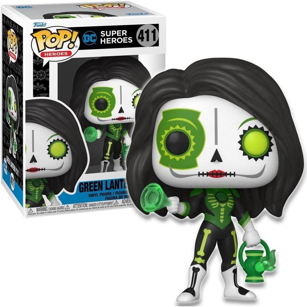 Фігурка Фанко Поп Зелений Ліхтар (Джесика Круз) Funko Pop! Heroes: Dia De Los DC - Green Lantern 57415, фото 1