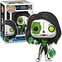 Фігурка Фанко Поп Зелений Ліхтар (Джесика Круз) Funko Pop! Heroes: Dia De Los DC - Green Lantern 57415