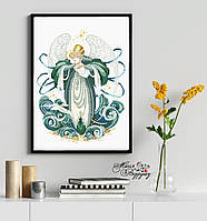 Схема для вишивки на тканині Ангел (Магія Візерунку)