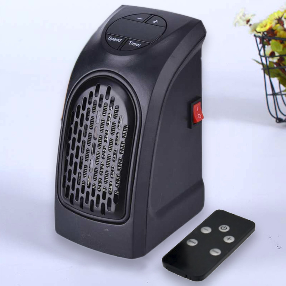 Портативний міні Обігрівач Rovus Handy Heater Original 400W + Пульт дистанційного керування Компактний