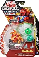 Bakugan Evolutions, Wrath with Nano Clutch и Echo Платиновый Пак, фигурка бакугана из настоящего металла