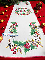 Заготовка Ранер 9 Доріжка новорічна для вишивання Магія Візерунку