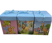 Коробка подарочная картонная S "Madagascar" 15*15см R91085-S