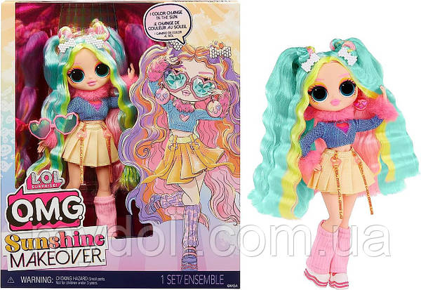 DJ LOL OMG Bubblegum Sunshine Makeover L.O.L. Surprise O.M.G. 589426 MyDoll .ua 1760857038
