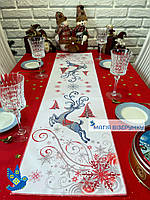 Заготовка Ранер 3 Доріжка новорічна для вишивання Магія Візерунку