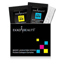 Набор для ламинирования бровей и ресниц Ekko Beauty MINI set Boost Lamination System
