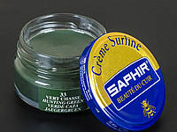 Увлажняющий крем для обуви Saphir Creme Surfine болотный