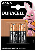 Батарейка Duracell LR03 MN2400 1х6 шт (6409632) EC, код: 7599399