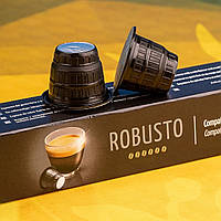 Caffitaly - Капсулы для Nespresso®, Робусто(10шт)