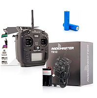 FPV пульт RadioMaster TX12 MKII ELRS M2 с аккумулятором ViPow