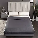 Ковдра обважнена гравітаційна 150х200 см 8 кг Ruhhy 19532 Польща темно-сіра, фото 4