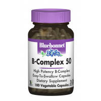 Вітамін Bluebonnet Nutrition В-Комплекс 50, 100 гелевих капсул (BLB-00412)
