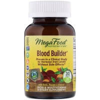 Вітамінно-мінеральний комплекс MegaFood Будівельник крові, Blood Builder, 30 таблеток (MGF-10170)