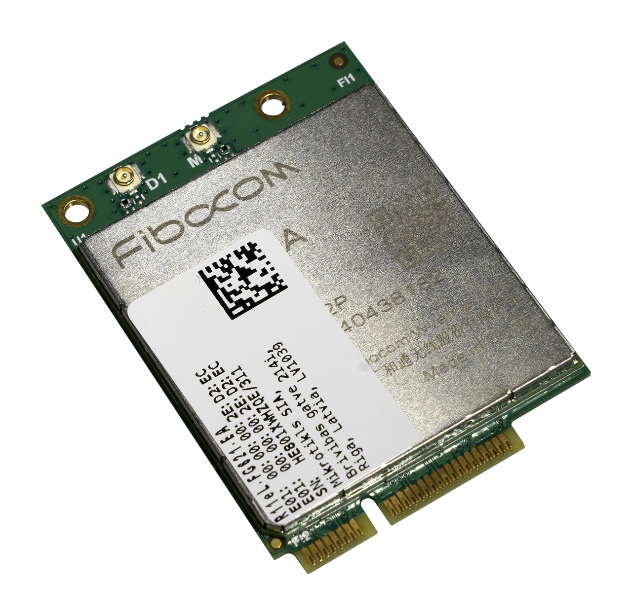 Міні-PCIe модем CAT6 LTE MikroTik R11eL-FG621-EA, фото 1