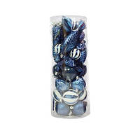 Набір ялинкових іграшок Stenson R90674 blue