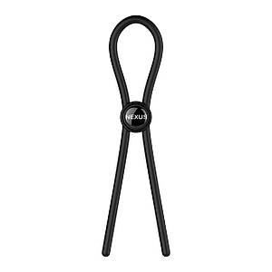 Ерекційне кільце Nexus FORGE Single Adjustable Lasso — Black