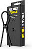 Ерекційне кільце Nexus FORGE Single Adjustable Lasso — Black, фото 2