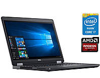 Игровой ноутбук Dell Precision 3510/ 15.6" 1366x768/ i7-6820HQ/ 8GB RAM/ 128GB SSD/ Radeon R9 M360 2GB /Win10