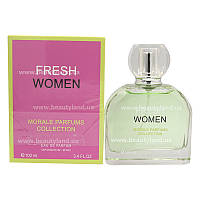 Парфюмированная вода для женщин FRESH WOMAN версия Chanel Chance Eau Fraiche 100 мл, Morale Parfums