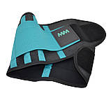 Пояс компресійний MadMax MFA-277 Slimming belt Black/turquoise M, фото 10