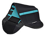 Пояс компресійний MadMax MFA-277 Slimming belt Black/turquoise M, фото 9